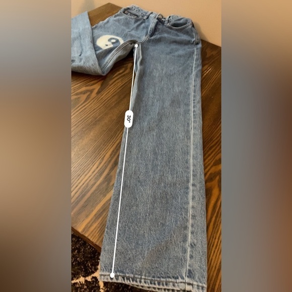 Pacsun Ying Yang denim 90’s boyfriend Jeans size 26 EUC - Picture 8 of 13